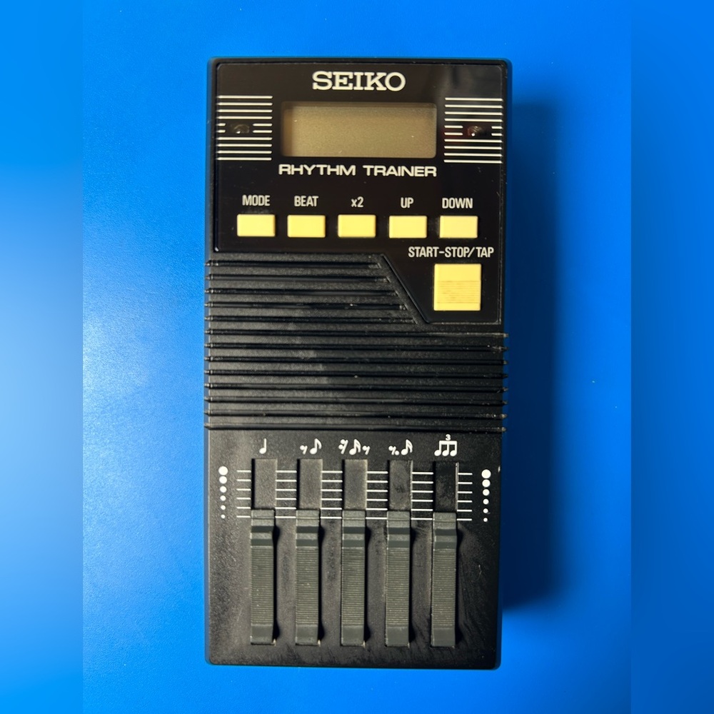 Vintage Seiko SQM-348 Rhythm Trainer Metronome Tested